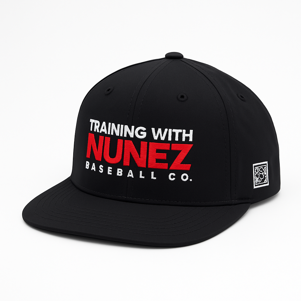 Training With Nunez Black & Red Hat