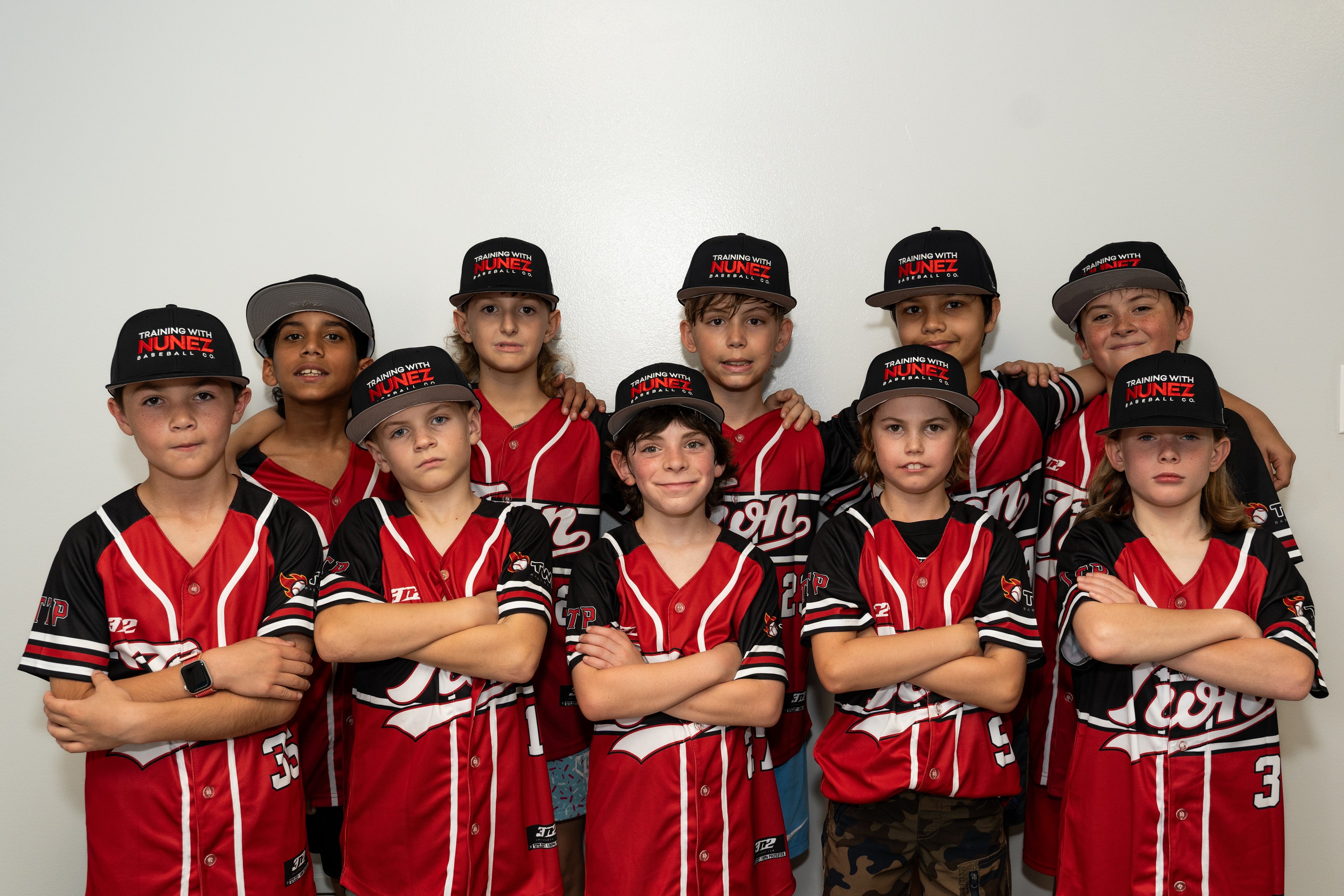 Training With Nunez Black & Red Hat