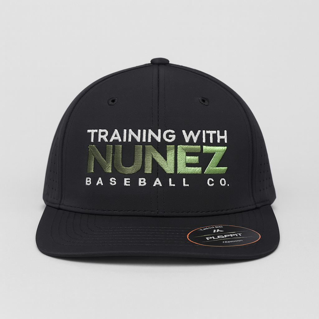 Training With Nunez Black & Green Hat